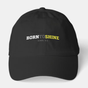 Born to Shine – Daniel 12:3 Christian Cap Hat