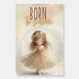 Born to shine, Girl poster