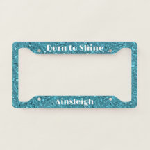 Born to Shine Personalized Blue Topaz Birthstone
