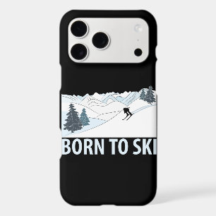 Born to Ski Winter Sports iPhone 17 Pro Max Case