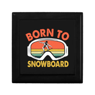 Born To Snowboard Gift Box