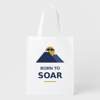 Born To Soar – Eagle Mountains Grocery Bag