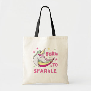 Born to Sparkle Tote Bag