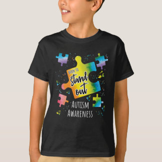 Born to Stand Out Autism Awareness T-Shirt