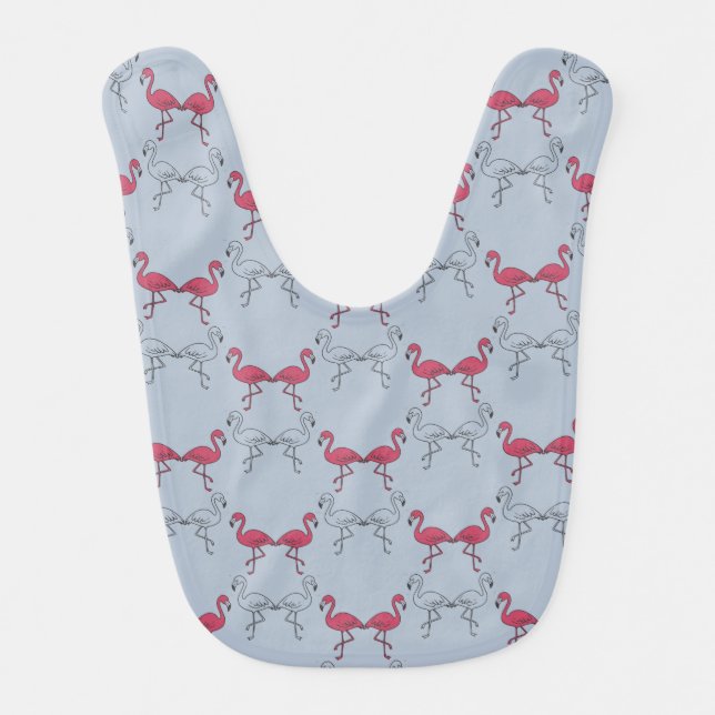 Born to Stand Out Baby Blanket Baby Bib (Front)