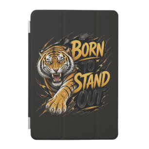 Born To Stand Out – Powerful Tiger Streetwear Desi iPad Mini Cover