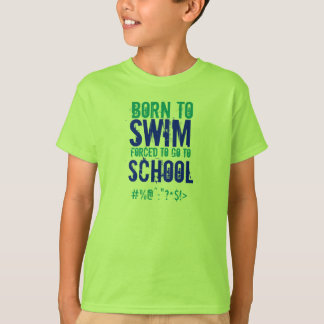 Born To Swim - Kids T-Shirt