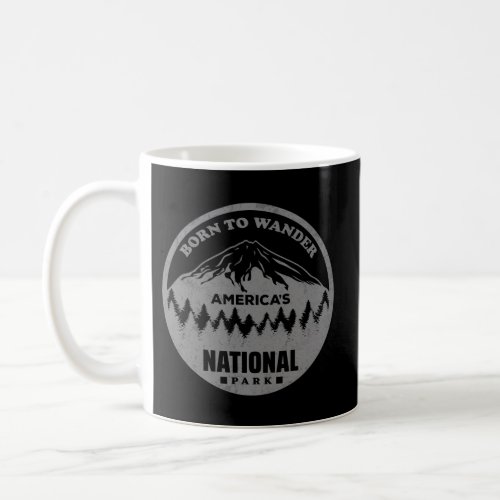 Born To Wander Americas National Parks Coffee Mug