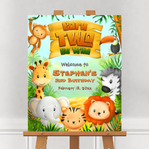 Born Two Be Wild - Safari Welcome Sign