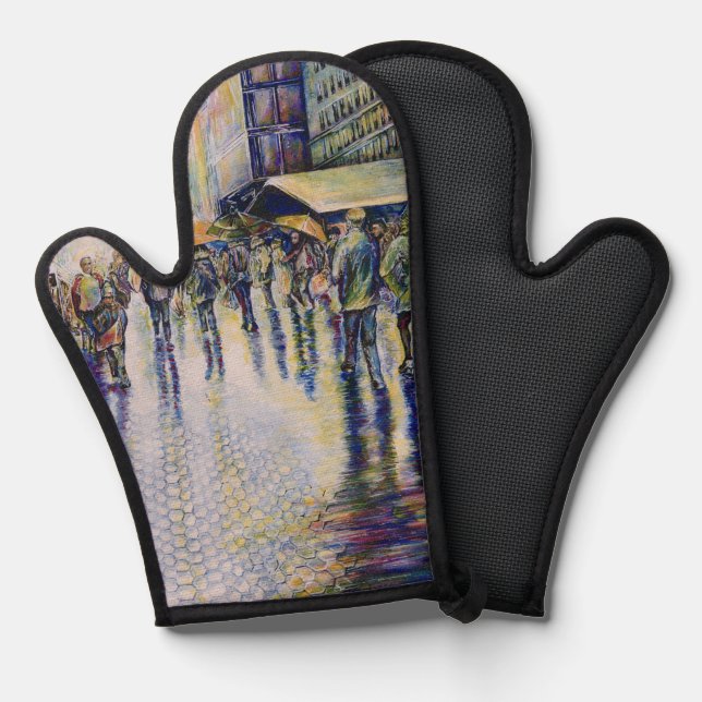 Born Under a Bad Sign Oven Mitt (Front/Back)