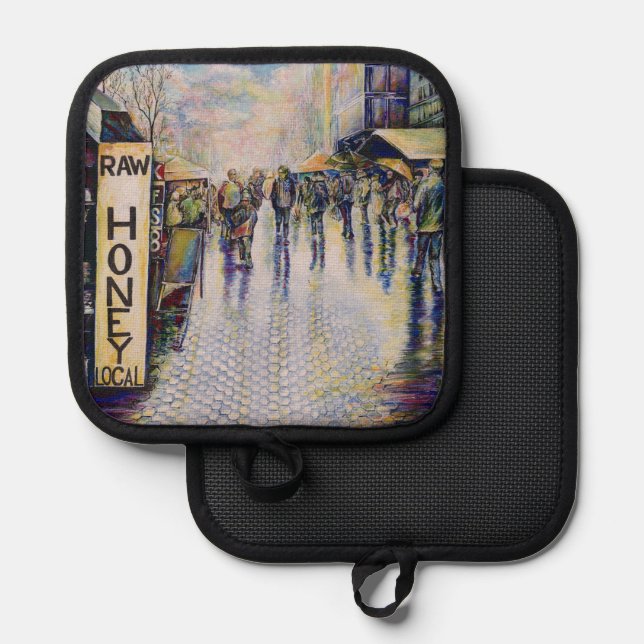 Born Under a Bad Sign Pot Holder (Front/Back)