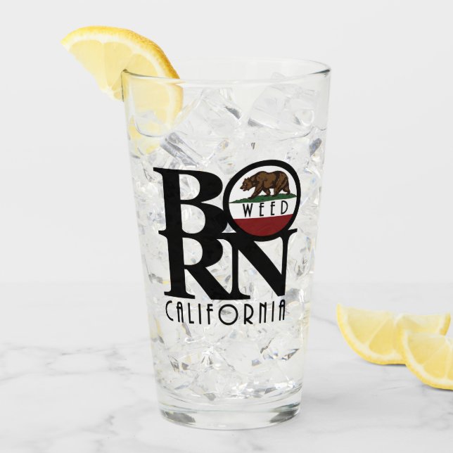 BORN Weed California Glass (Front Ice)