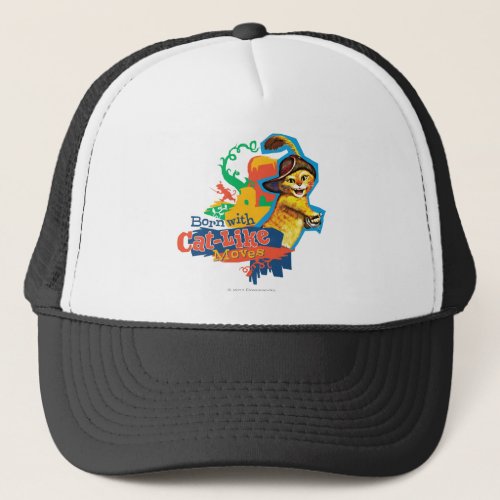 Born With Cat_Like Moves Trucker Hat