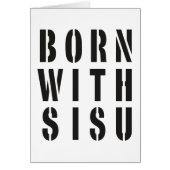 Born With Sisu (Front)