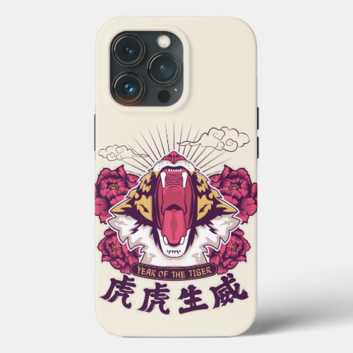 BORN YEAR OF THE TIGER iPhone 13 PRO CASE