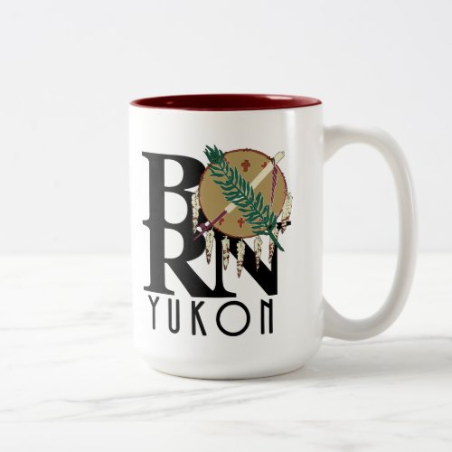 BORN Yukon Oklahoma 15oz Two_Tone Coffee Mug