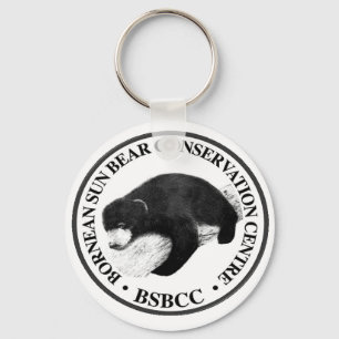 BORNEAN SUN BEAR CONSERVATION CENTRE KEYCHAIN