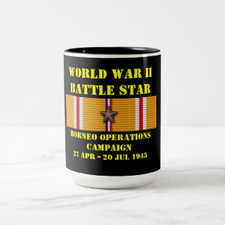 Borneo Operations Campaign Two-Tone Coffee Mug