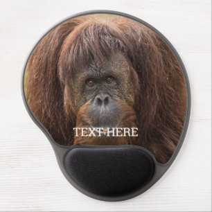 Borneo Orangutan Beautiful Photography Gel Mouse Pad