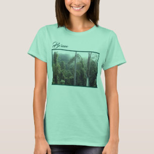 Borneo Rainforest Jungle Landscape Photograph T-Shirt