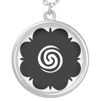 Borneo rose necklace
