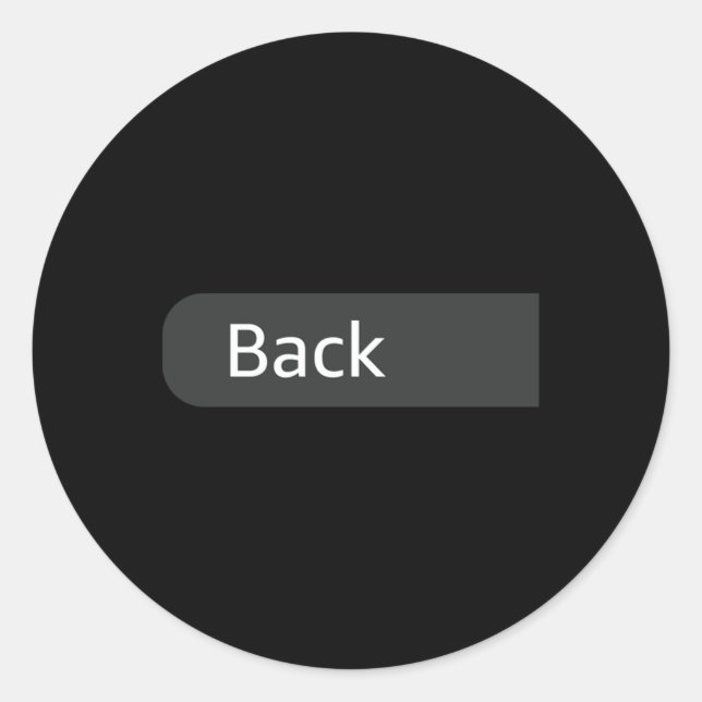 Borneo Tribal Tattoo  Classic Round Sticker (Front)