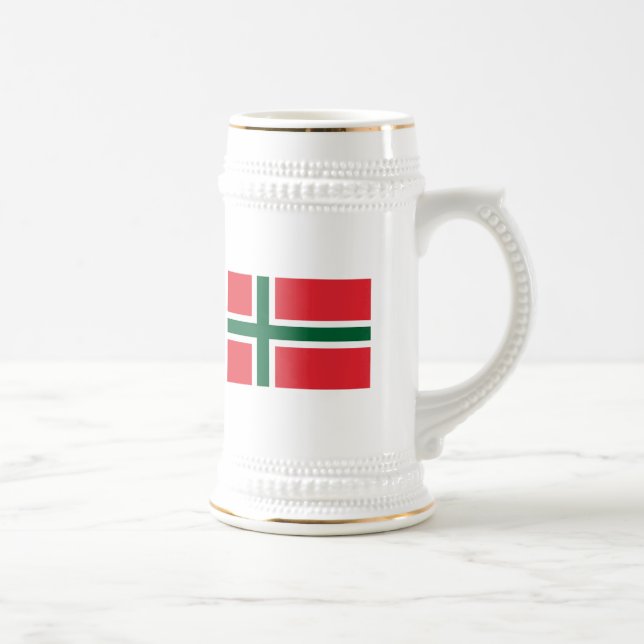 Bornholm Amt Flag Mug (Right)