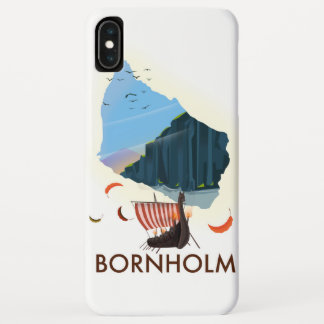 Bornholm Island Viking map iPhone XS Max Case