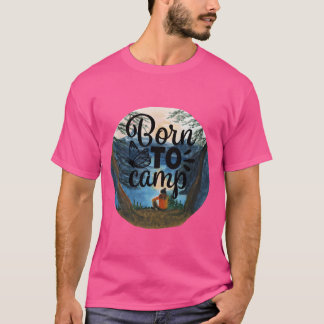Borno Camp Adventure Camping Vacation boy T-Shirt