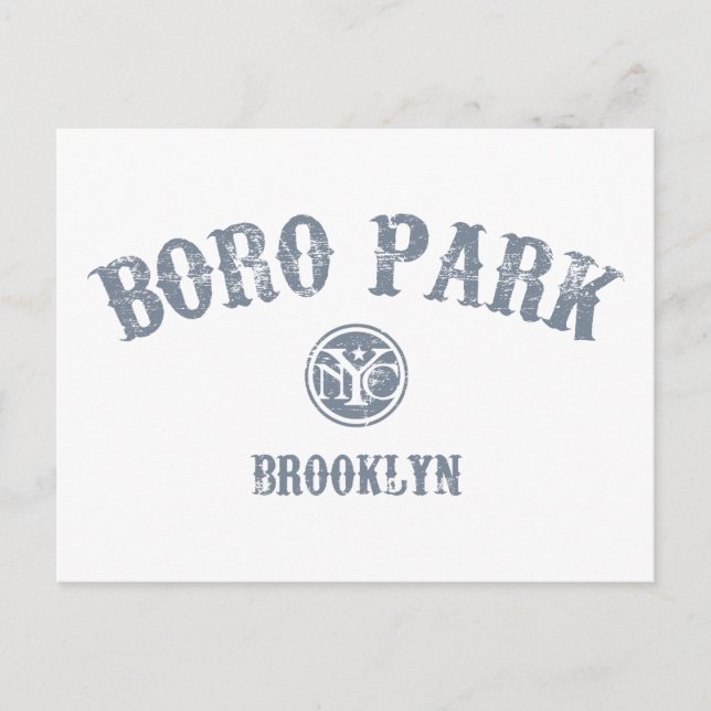 Boro Park Postcard (Front)