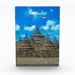 Borobudur, Indonesia - Ancient Buddhist Temple Acrylic Award