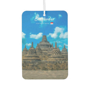 Borobudur, Indonesia - Ancient Buddhist Temple Air Freshener