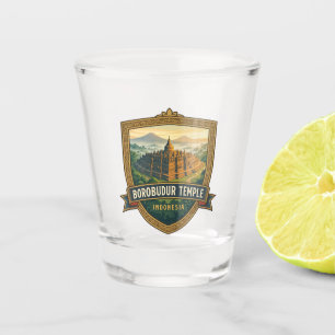 Borobudur Indonesia Shot Glass