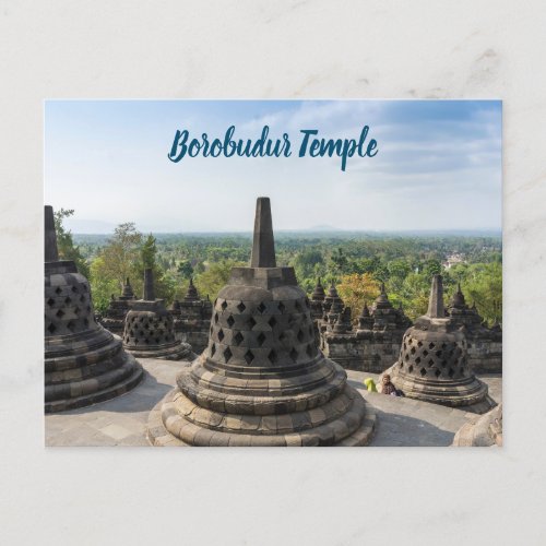 Borobudur Temple Postcard