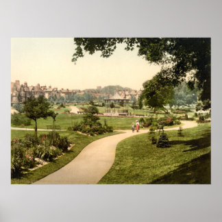 Borough Gardens, Dorchester, Dorset, England Poster