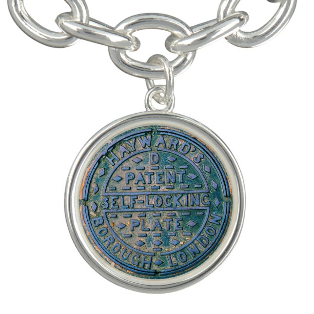 Borough of London Utility Cover Charm Bracelet (Design)