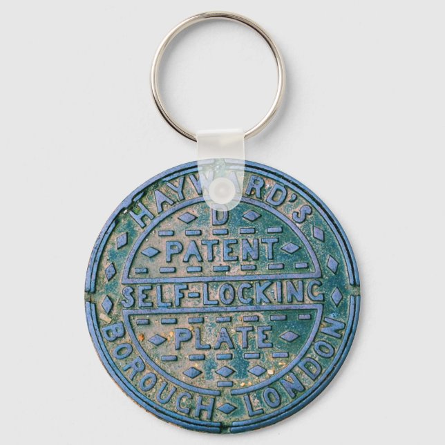Borough of London Utility Cover Keychain (Front)