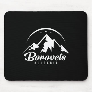 Borovets Bulgaria Ski Resort Skiing Snowboarding Mouse Pad
