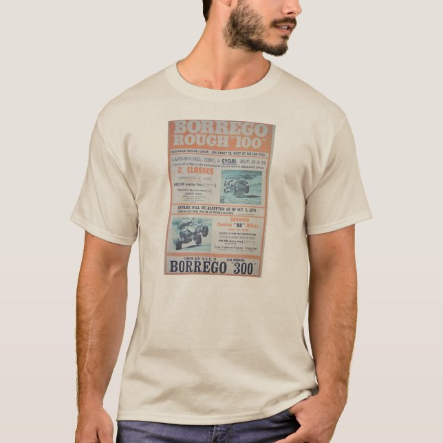 Borrego Rough 100 T-Shirt Poster (Front)