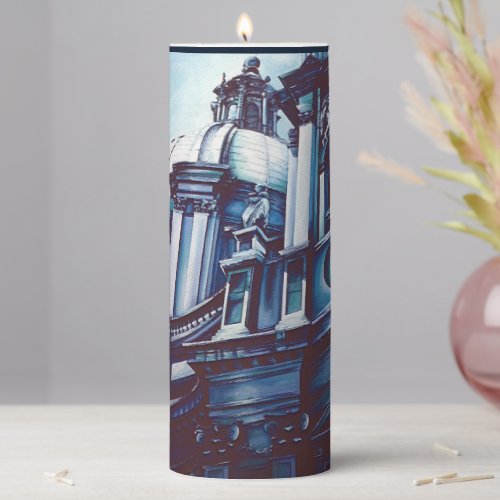 Borrominiâs Facade Pillar Candle
