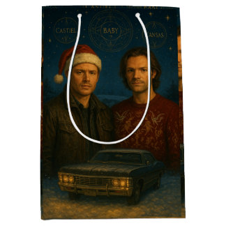 “Borsa regalo natalizia Supernatural – Dean & Sam  Medium Gift Bag