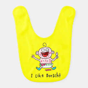 Borscht Baby Bib