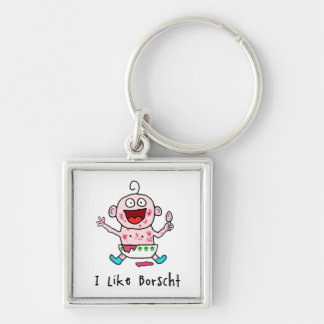 Borscht Baby Keychain