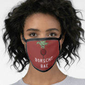 Borscht Bae face mask (Worn Her)
