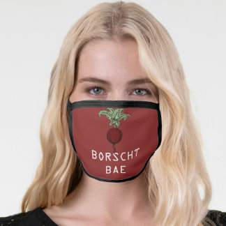 Borscht Bae face mask