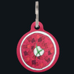 Borscht Eastern European Red Beet Beetroot Soup Pet ID Tag<br><div class="desc">Design features an original illustration of a bowl of borscht, a sour beetroot soup popular in Ukraine and throughout Eastern Europe. This beet soup design is also available on other products. Lots of additional food prints are also available from this shop. Don't see what you're looking for? Need help with...</div>