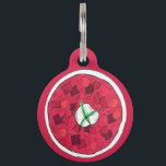 Borscht Eastern European Red Beet Beetroot Soup Pet ID Tag<br><div class="desc">Design features an original illustration of a bowl of borscht, a sour beetroot soup popular in Ukraine and throughout Eastern Europe. This beet soup design is also available on other products. Lots of additional food prints are also available from this shop. Don't see what you're looking for? Need help with...</div>