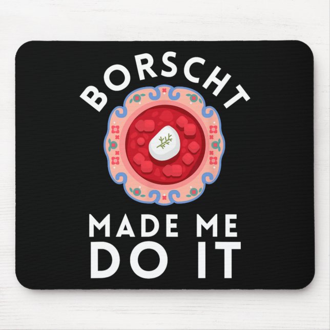 Borschtsch Beetroot Ukrainian Borscht 5  Mouse Pad (Front)