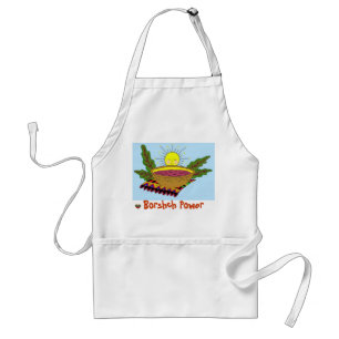 Borshch Power Adult Apron