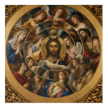 BortaYarrow Concentric Circle Religious Collage 1